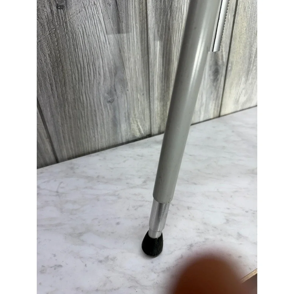 Vintage Manon Camera Tripod Made in Japan Adjustable Metal Grey Photography Gear
